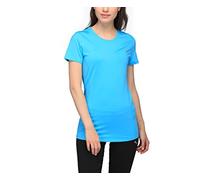 PUMA Damen T-Shirt Essential Tee, Blue Atoll, S, 515137