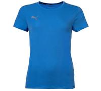 PUMA Damen T-Shirt - Finisher Tee, Funktionsshirt, dryCELL, Rundhals, Kurzarm, Uni Blau 3XL