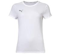 PUMA Damen T-Shirt - Finisher Tee, Funktionsshirt, dryCELL, Rundhals, Kurzarm, Uni Weiß S