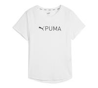 Puma Damen T-Shirt Fit Logo Ultrabreathe Tee 523844-52 L PUMA White-SS24 Puma Black
