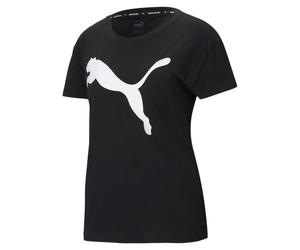 Puma Damen T-Shirt RTG Logo Tee 586454-51 S Puma Black-cat