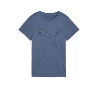 Puma W TAD Essential Heather Logo Tee dark indigo heather (80) M