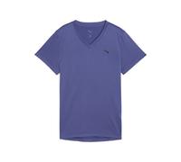 PUMA Unisex W TAD Essential Vneck Tee T-Shirts, Blue Crystal, S