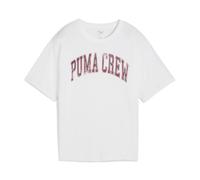 PUMA Unisex W Crew Graphic Tee Tees (1er Pack)