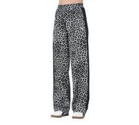 PUMA Damen T7 Leo Luxe Straight Hose mit Allover-Print XL, Black