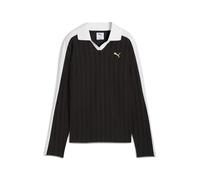 Puma Damen T7 Relaxed Long Sleeve Polo T7 Relaxed Langarm-Poloshirt
