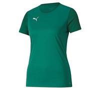PUMA Damen teamGOAL 23 Sideline Tee W T-shirt, Pepper Green-Power Green, L