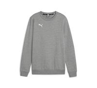 Puma Damen Teamgoal Casuals Crew Neck SWE Strickpullover, Medium Gray Heather-Puma White, XL EU