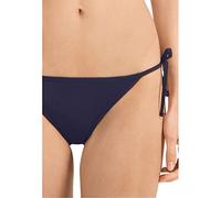 PUMA Damen Bikinihose Swim mit seitlicher Schnürung, Navy, Größe L
