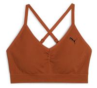 PUMA Damen Top MOVE SHAPELUXE SEAMLESS BR (524362) L Braun
