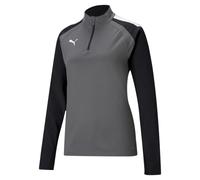 Puma Damen Trainingstop teamLIGA 1/4 Zip Top W 657253-13 S Smoked Pearl-Puma White