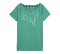 Puma Damen Trikot-Katzen-t-Shirt T-Shirt, Glänzendes Grün, S EU