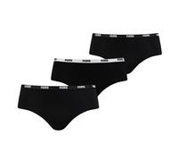 PUMA Damen Unterhose Hipster 3er Pack XS 3 Stk.
