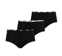 Puma Mini Short Damen Unterhose schwarz (3er-Pack) - L