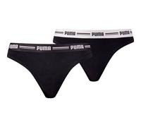 PUMA Damen Unterhose WOMEN STRING 2P PACK (603034001) L BLACK