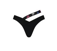 PUMA Damen V-shape Brief Bikini Bottoms, Black Combo, XL EU