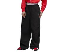PUMA Damen Wardrobe Essentials Gewebte Parachute-Hose L, Black
