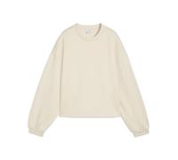 PUMA Damen Wardrobe Essentials Oversized Sweatshirt M, Alpine Snow White