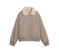 Puma Damen Winterjacke Reversible Blouson High Loft Lining Jacket 694566-81 L Mouse Gray