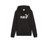 Puma Damen Women's Essential No. 1 Logo Comfort Hoodie Fleece Retail AVS 2024 Kapuzenpullover, Schwarz, M