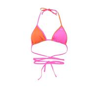 PUMA Damen Wrap Triangle Bikini Top, Pink / Chili, XS EU