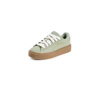 PUMA Damen X Fenty Creeper Phatty Sneaker, Green Fog/PUMA Gold/Gum, 7.5