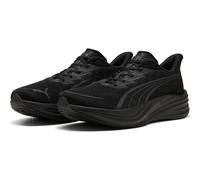 Trainingsschuh PUMA "Darter Pro 2 Laufschuhe Erwachsene", Damen, Gr. 37, schwarz flat schwarz gray, Obermaterial: Synthetik, Textil. Futter: Textil. Innensohle: Textil. Laufsohle: Gummi, Schuhe (11368