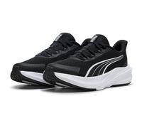 Sneaker PUMA "Dasher Lite SLIPTECH™ Sneakers Kinder", Mädchen, Gr. 31.5, schwarz-weiß (schwarz, weiß), Obermaterial: Synthetik, Textil. Futter: Textil. Innensohle: Textil. Laufsohle: Gummi, Schuhe Sne
