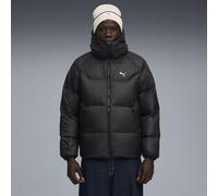 PUMA Daunen-Pufferjacke mit Kapuze Herren, Kleidung, Schwarz, XL Black