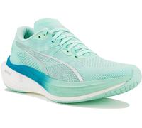 Puma Deviate NITRO 3 Damen Laufschuhe türkisblau/weiß - 37