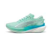 Puma Deviate Nitro 3 Grün Blau AW25 Damen-Schuhe, Größe 38 - EUR