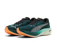 PUMA Deviate NITRO? 3 - Herren green terrain - heat fire US M9 - EUR42 Schuhgröße: