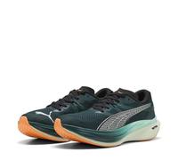 PUMA Herren Deviate Nitro 3 Laufschuhe Neutralschuh Green Terrain-Heat Fire - Grün 43