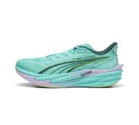 Puma Deviate NITRO 4 HYROX Laufschuhe Grün Gelb AW26, Größe 44,5 - EUR