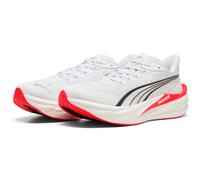 Puma Deviate NITRO 4 Laufschuhe Weiß Rot AW26, Größe 42 - EUR