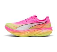 PUMA Deviate Nitro Elite 4 St - Herren - Rosa / Grün / Gelb - Größe 44- Modell 2026