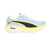 Puma Deviate Nitro Elite 4 Wettkampfschuh Damen - hellblau, zitronengelb, Größe 40,5