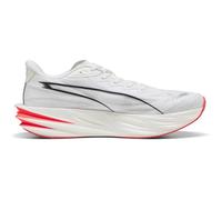 Puma Herren Laufschuhe Puma Deviate Pure Nitro White / Ultra Red / Silver UK 9,5