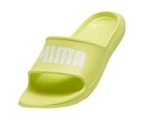 PUMA Divecat V2 Lite Slides Badelatschen Größe 37 (lime/white, EU Schuhgrößensystem, Erwachsene, Numerisch, M, 40.5)