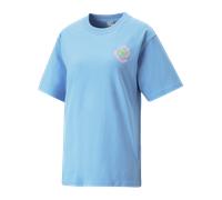 PUMA DOWNTOWN Relaxed Graphic T-Shirt Damen F93 S weiss