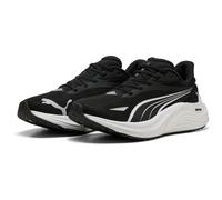 Sneaker PUMA "Electrify NITRO™ 4 Laufschuhe Jugendliche", Kinder, Gr. 35,5, schwarz-weiß (schwarz, weiß), Obermaterial: Textil, Synthetik; Futter: Textil; Innensohle: Textil; Laufsohle: Gummi, Synthet