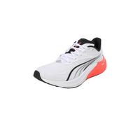 Puma Electrify Nitro 4, Männlich Straßen-Laufschuh, Puma White-Glowing RED-Puma Black,