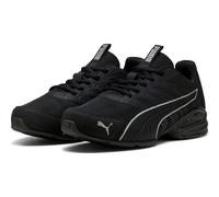 PUMA Electro Road Unisex-Laufschuh, Schwarz/Silber, 12 UK