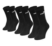 Freizeitsocken PUMA, Herren, Gr. 43-46, schwarz, Obermaterial: 80% Baumwolle, 16% Polyester, 3% Polyamid, 1% Elasthan, unifarben, elastisch, Socken, Atmungsaktiv, feuchtigkeitsregulierend, Stretchante