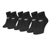 Puma ELEMENTS UNISEX PLAIN QUARTER 3P Socken, schwarz, größe 35-38