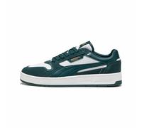 Puma Sneaker Court Classic Street Suede Unisex – Weiß/Grün Terrain – Größe 44,5