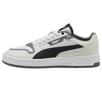 Sneaker PUMA "Court Classic Street Sneakers Erwachsene", Damen, Gr. 44,5, weiß schwarz vapor gray, Obermaterial: Synthetik; Futter: Synthetik, Textil; Innensohle: Textil; Laufsohle: Gummi, Schuhe Snea