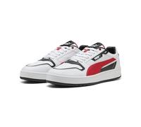 PUMA Erwachsene Court Classic Street Sneakers 44.5, White for All Time Red Black