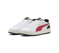 PUMA Erwachsene Court Classico Sneakers 44, White for All Time Red Black