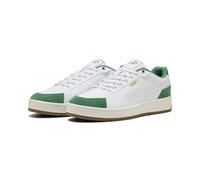 Sneaker PUMA "Court Classico Sport Sneakers Erwachsene", Damen, Gr. 44, weiß archive grün, Obermaterial: Synthetik, Kuhleder, Textil, Leder. Futter: Textil. Innensohle: Textil. Laufsohle: Gummi, Schuh